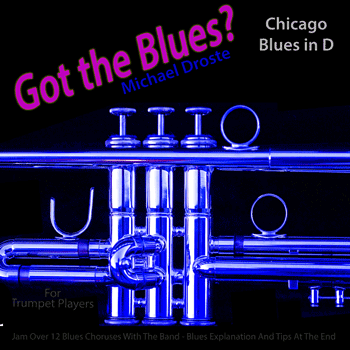 Trumpet Chicago Blues in C Got The Blues MP3