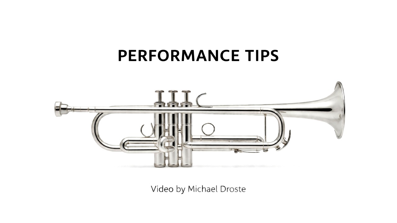 Performance Tips Video
