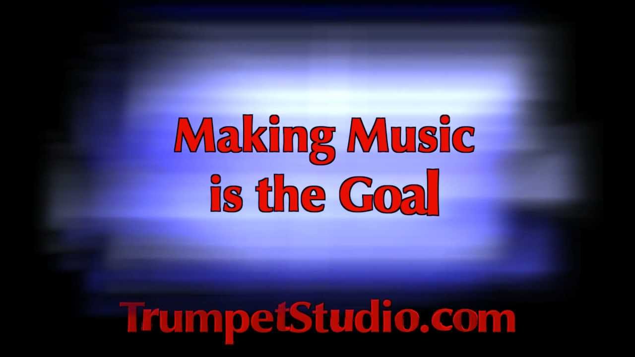 How to Practice the Trumpet with Air, Lip Buzzing and Long Tones